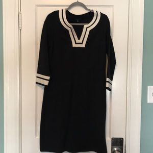 Lands End Black Dress